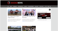 Desktop Screenshot of magmanews.com